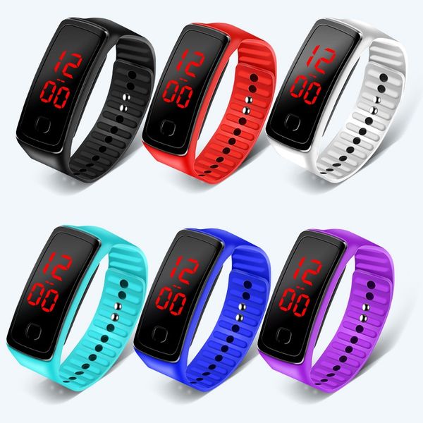 sports digital watch women mens kids children students silicone fashion wristwatch ladies fitness led braclet wristband clock, Slivery;brown
sports digital watch women mens kids children students silicone fashion wristwatch ladies fitness led braclet wristband clock, Slivery;brown
