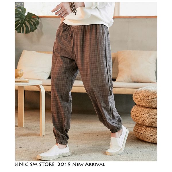 sinicism store men loose harem pants 2019 autumn new chinese style mens cotton and linen feet pants male large size korean, Black
sinicism store men loose harem pants 2019 autumn new chinese style mens cotton and linen feet pants male large size korean, Black