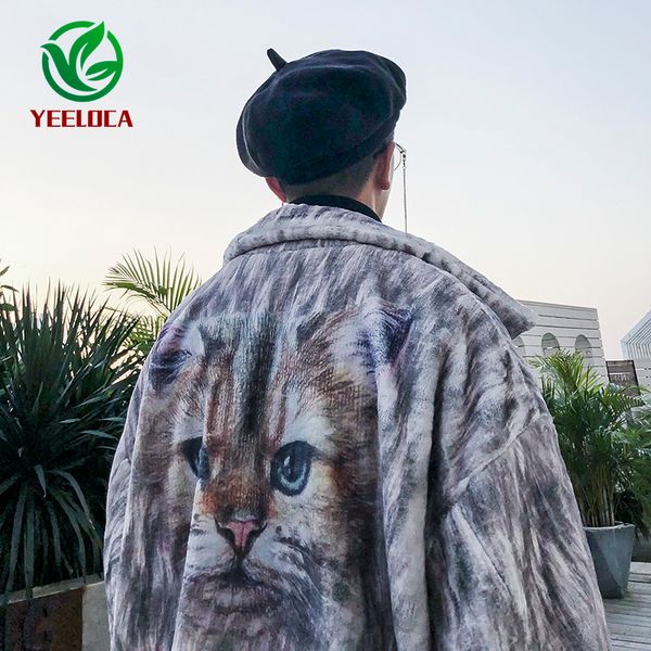 2019 autumn winter plush cotton coat thicken warm cat personality cool hip hop extra large harajuku jacket cardigan parkas men, Black;brown
2019 autumn winter plush cotton coat thicken warm cat personality cool hip hop extra large harajuku jacket cardigan parkas men, Black;brown