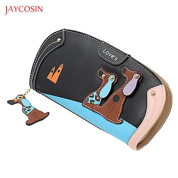 jaycosin cute animal coin purses women cartoon puppy leather long wallets girl money bag multifunction zipper clutch wallet, Red;black
jaycosin cute animal coin purses women cartoon puppy leather long wallets girl money bag multifunction zipper clutch wallet, Red;black