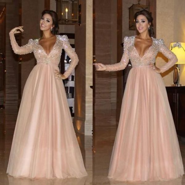 2019 africa pink new beading evening dresses long sleeves v neck sheer a line crystals fashion prom party gowns custom made 98, Black;red
2019 africa pink new beading evening dresses long sleeves v neck sheer a line crystals fashion prom party gowns custom made 98, Black;red
