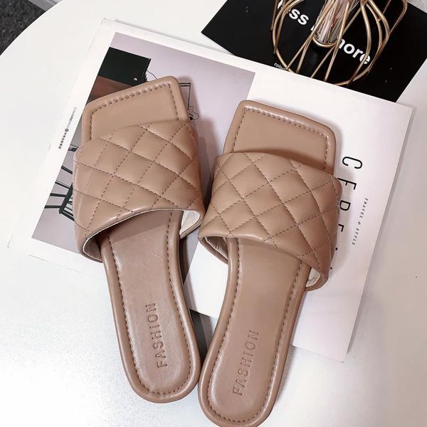 slippers khaki fashion flat shoes women mule sandal open toe casual slides summer outdoor beach 2021 talon femme, Black
slippers khaki fashion flat shoes women mule sandal open toe casual slides summer outdoor beach 2021 talon femme, Black
