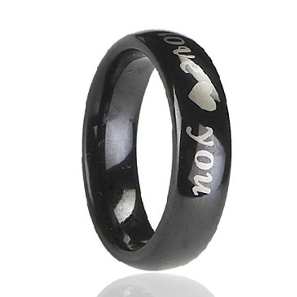 custom love you black laser engraving pictured tungsten ring wholesales 8mm, Silver
custom love you black laser engraving pictured tungsten ring wholesales 8mm, Silver
