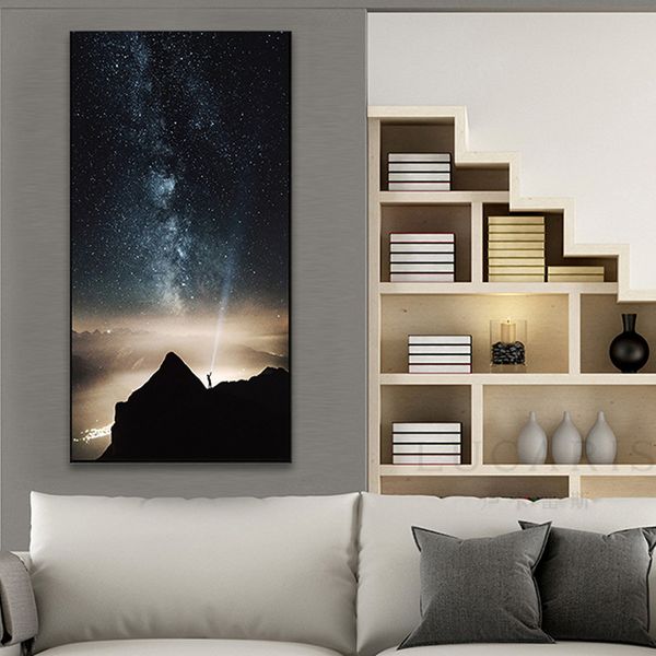 home decor hd prints nordic style valley starry sky landscape painting wall art canvas pictures poster modular for living room
home decor hd prints nordic style valley starry sky landscape painting wall art canvas pictures poster modular for living room