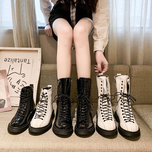 boots women new 2019 shoes woman winter shoes booties ladies flat heel round toe platform luxury designer low heels, Black
boots women new 2019 shoes woman winter shoes booties ladies flat heel round toe platform luxury designer low heels, Black
