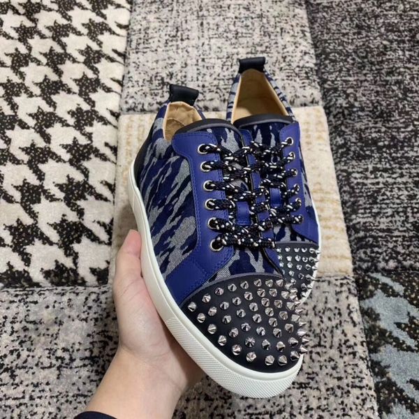 brand classic designer men womens trainers camouflage denim leather fashion red bottom sneakers flat 35-47 with box, Black
brand classic designer men womens trainers camouflage denim leather fashion red bottom sneakers flat 35-47 with box, Black