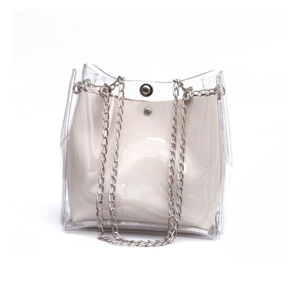 women transparent case handbags casual girls 2019new wild messenger bag chain bucket shoulder bags solid color pu bucket
women transparent case handbags casual girls 2019new wild messenger bag chain bucket shoulder bags solid color pu bucket