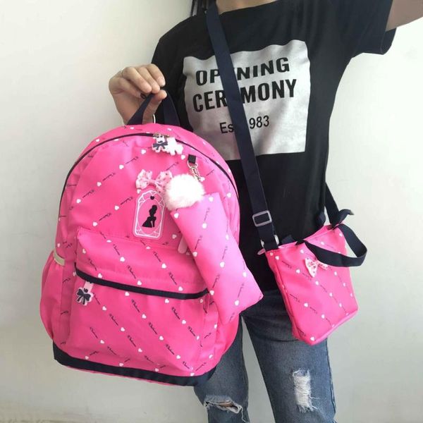 travel backpack fashion women three-piece school bag print backpack bow canvas travel tote bag girls
travel backpack fashion women three-piece school bag print backpack bow canvas travel tote bag girls