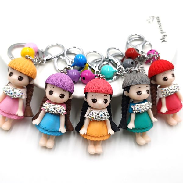 1pc fashion kawai cute cartoon girl keychain resin key chain for women bag charm key ring pendant gifts jewelry k58, Silver
1pc fashion kawai cute cartoon girl keychain resin key chain for women bag charm key ring pendant gifts jewelry k58, Silver