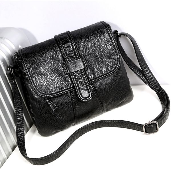 soft leather women messenger bag casual women's shoulder crossbody bag female handbag black bolsa feminina girl
soft leather women messenger bag casual women's shoulder crossbody bag female handbag black bolsa feminina girl