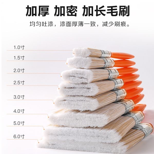 finder8pcs/set 1-6" paint brush set pte hair oil brush dust-proof bristle brushes for art supply or home decoration
finder8pcs/set 1-6" paint brush set pte hair oil brush dust-proof bristle brushes for art supply or home decoration
