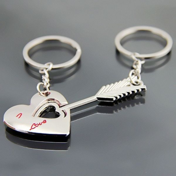 arrow through heart keychain man key chain bags women key ring chain for pants kids pendant holder alloy brelok, Silver
arrow through heart keychain man key chain bags women key ring chain for pants kids pendant holder alloy brelok, Silver