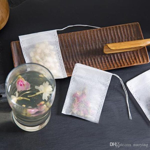 tea bags 100pcs/lot empty scented drawstring pouch bag 5*7cm seal filter cook herb spice loose coffee pouches tools
tea bags 100pcs/lot empty scented drawstring pouch bag 5*7cm seal filter cook herb spice loose coffee pouches tools