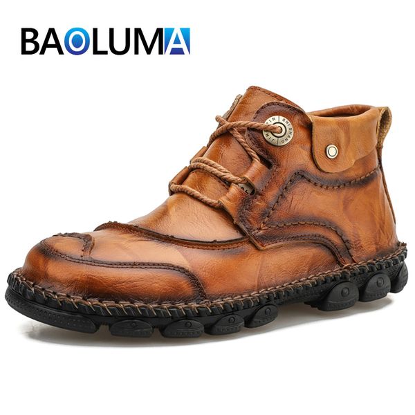 2020 men boots genuine leather male ankle boots fashion male breathable autumn outdoor waterproof man motorcycle, Black
2020 men boots genuine leather male ankle boots fashion male breathable autumn outdoor waterproof man motorcycle, Black