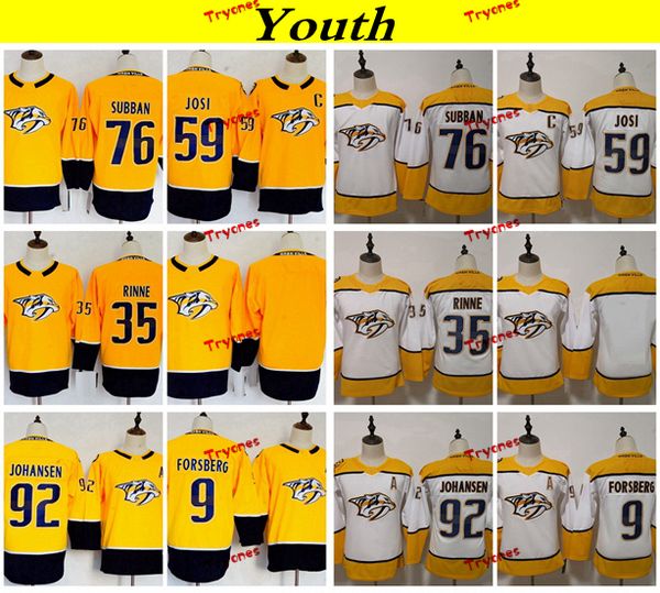 youth nashville predators 2019 92 ryan johansen 35 rinne 9 forsberg 59 roman josi 76 subban hockey jerseys kids girls boys stitched shirts, Black;red
youth nashville predators 2019 92 ryan johansen 35 rinne 9 forsberg 59 roman josi 76 subban hockey jerseys kids girls boys stitched shirts, Black;red