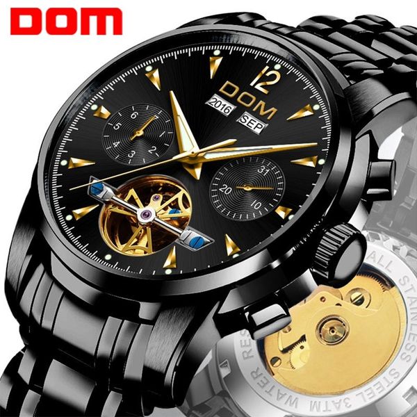 dom mechanical watch men wrist automatic retro watches men waterproof black full-steel watch clock montre homme m-75bk-1mw ly191206, Slivery;brown
dom mechanical watch men wrist automatic retro watches men waterproof black full-steel watch clock montre homme m-75bk-1mw ly191206, Slivery;brown