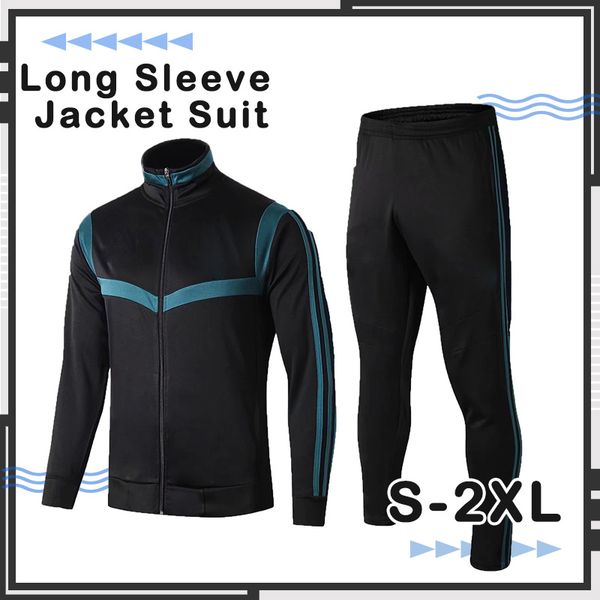 2020 ajax tracksuit long sleeve high huntelaar collar soccer kit 19/20 green sport training suit sweatsuit football uniform, Black
2020 ajax tracksuit long sleeve high huntelaar collar soccer kit 19/20 green sport training suit sweatsuit football uniform, Black