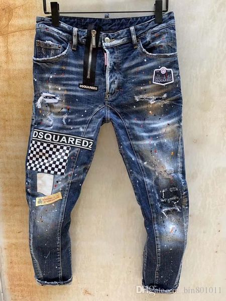 d2 new men's luxury jeans fashion casual men's slim jeans brand jeans d2 cotton long pants wholesale trousers, Blue
d2 new men's luxury jeans fashion casual men's slim jeans brand jeans d2 cotton long pants wholesale trousers, Blue
