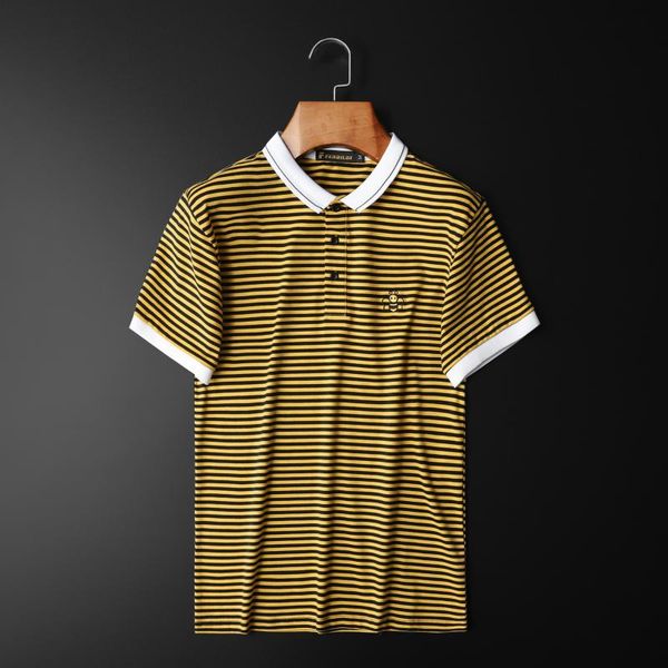 new 2020 men embroidered striped bee shirts shirt hip hop skateboard mercerized cotton polos tee plug size 5xl n272, White;black
new 2020 men embroidered striped bee shirts shirt hip hop skateboard mercerized cotton polos tee plug size 5xl n272, White;black