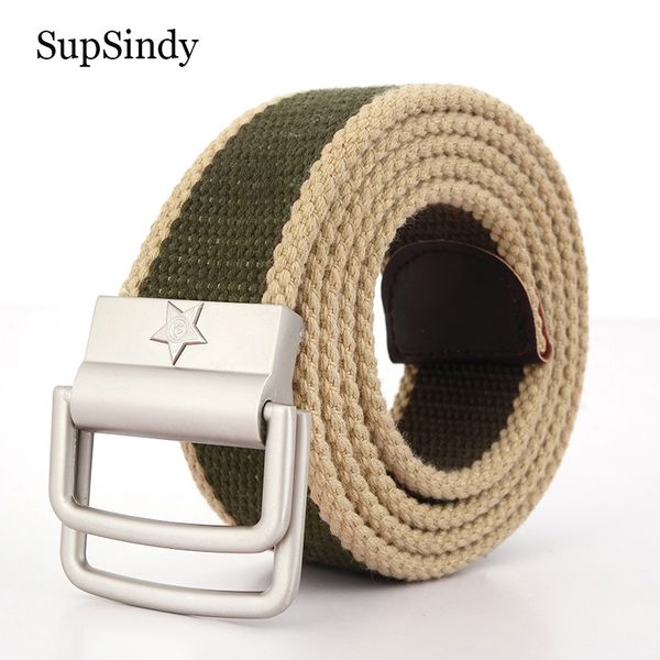 supsindy men&women canvas belt 3d five rays star double ring buckle cccp soviet sign army belts jeans belt, Black;brown
supsindy men&women canvas belt 3d five rays star double ring buckle cccp soviet sign army belts jeans belt, Black;brown