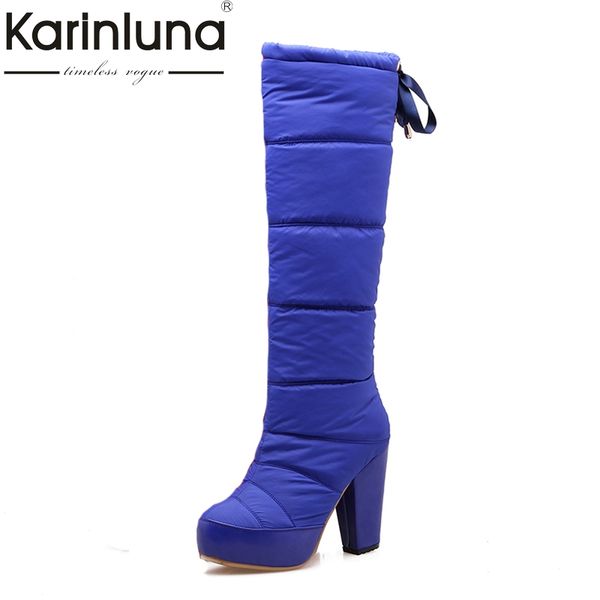 karin 2018 fashion snow boots winter add fur knee high boots waterproof high heels platform women shoes woman, Black
karin 2018 fashion snow boots winter add fur knee high boots waterproof high heels platform women shoes woman, Black