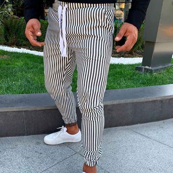 pantalones hombre pants men's slim casual stripe print drawstring elastic waist long pants trousers pantalon deportivo hombre, Black
pantalones hombre pants men's slim casual stripe print drawstring elastic waist long pants trousers pantalon deportivo hombre, Black