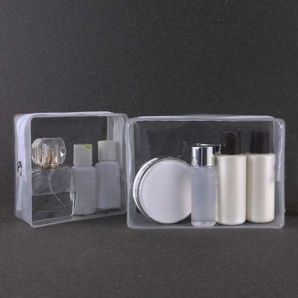 new transparent cosmetic bag portable zipper makeup bags women men travel wash pouch organizer bag clear waterproof pack
new transparent cosmetic bag portable zipper makeup bags women men travel wash pouch organizer bag clear waterproof pack