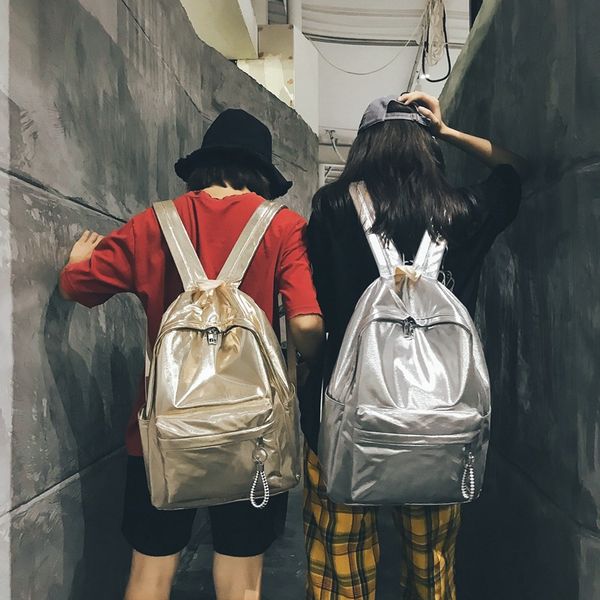 2020 new trendy cool personality bright shoulder bag female large capacity junior high school student bag outdoor backpack
2020 new trendy cool personality bright shoulder bag female large capacity junior high school student bag outdoor backpack