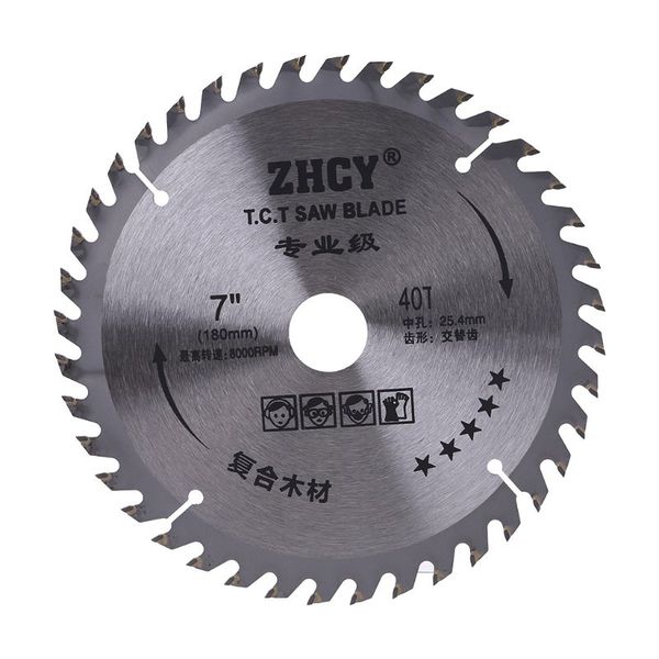 180mm 40 teeth circular saw blade woodworking cut disc super thin metal cutter 35ed
180mm 40 teeth circular saw blade woodworking cut disc super thin metal cutter 35ed
