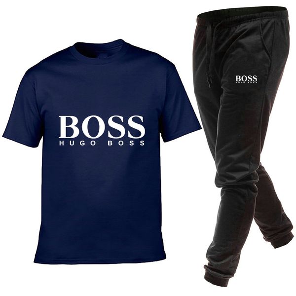 bosses men's tracksuits designers active two-piece suit hugo fashion summer breathable brand mens cloth sportswear cotton blend wholesa, Gray
bosses men's tracksuits designers active two-piece suit hugo fashion summer breathable brand mens cloth sportswear cotton blend wholesa, Gray