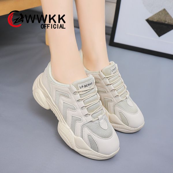 wwkk new stylish woman shoes increasing high lace up sneakers women platform flats breathable sports walking gilrs shoes woman, Black
wwkk new stylish woman shoes increasing high lace up sneakers women platform flats breathable sports walking gilrs shoes woman, Black