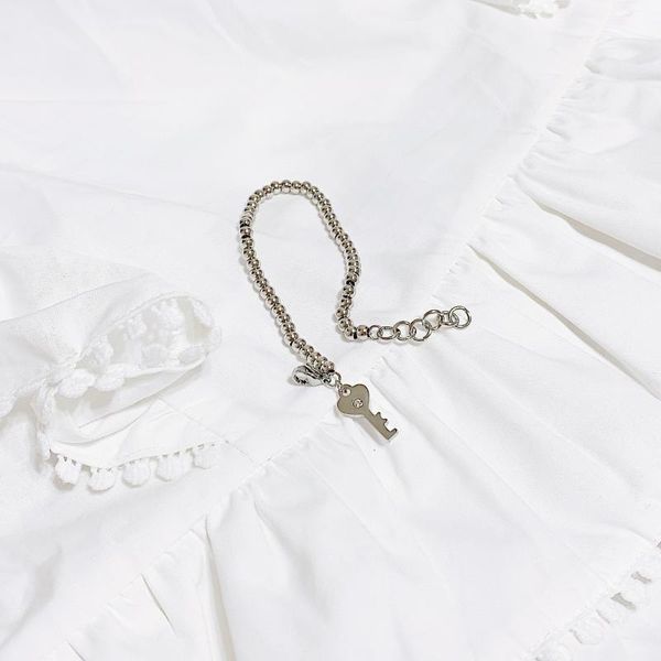 stainless steel bracelet for women lover's fashion key pendant valentine's day gift card jewelry women wholesale ins, Black
stainless steel bracelet for women lover's fashion key pendant valentine's day gift card jewelry women wholesale ins, Black