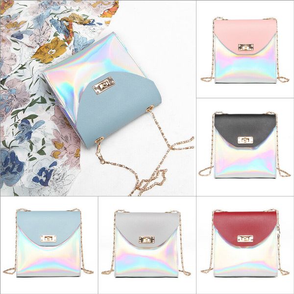 2019 fashion gold chain women mini messenger handbags purse color laser crossbody shoulder bag handbag
2019 fashion gold chain women mini messenger handbags purse color laser crossbody shoulder bag handbag