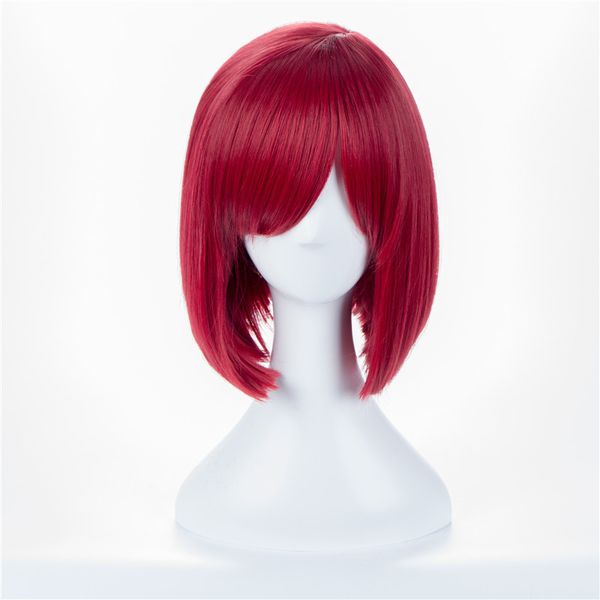 vicwig danganronpa v3 yumeno himiko/ shirayuki cosplay wig red synthetic anime wig with bangs, Black
vicwig danganronpa v3 yumeno himiko/ shirayuki cosplay wig red synthetic anime wig with bangs, Black