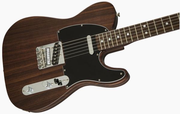 

custom shop masterbuilt paul waller george harrison tribute rosewood tele electric guitar 3 saddle bridge, 21 narrow jumbo frets, bone nutcu