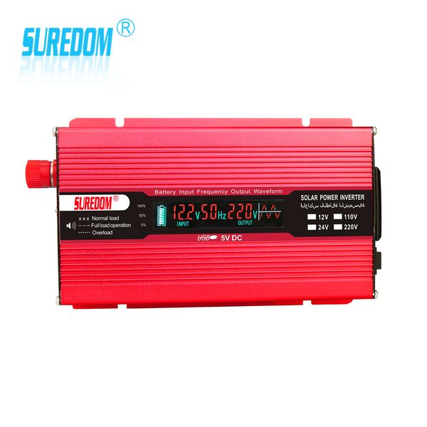 500w voltage transformer power inverter lcd ac 50hz 12v/24v dc to 110v/220v sine wave converter
500w voltage transformer power inverter lcd ac 50hz 12v/24v dc to 110v/220v sine wave converter