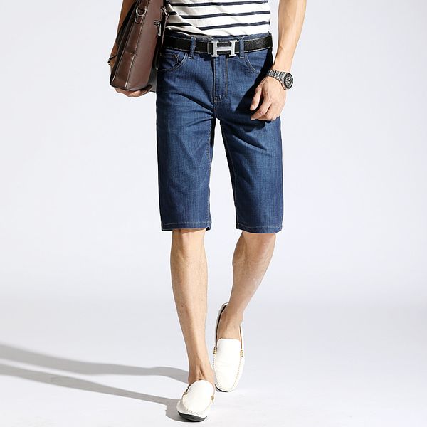 new style men's knee-length denim shorts thin brand men's shorts cowboy casual elasticity fifth pants loose-fit, Blue
new style men's knee-length denim shorts thin brand men's shorts cowboy casual elasticity fifth pants loose-fit, Blue