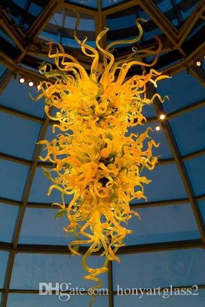 High Ceiling Indoor Lighting Decorative Hand Blown Art Glass Pendant Light European 100% Mouth Blown Borosilicate Murano Glass Chandelier
High Ceiling Indoor Lighting Decorative Hand Blown Art Glass Pendant Light European 100% Mouth Blown Borosilicate Murano Glass Chandelier
