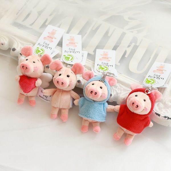 cartoon cute fleece piggy keychains creative sweet heart pig car key chain girl bag pendant keyring gifts student lovers gift, Silver
cartoon cute fleece piggy keychains creative sweet heart pig car key chain girl bag pendant keyring gifts student lovers gift, Silver