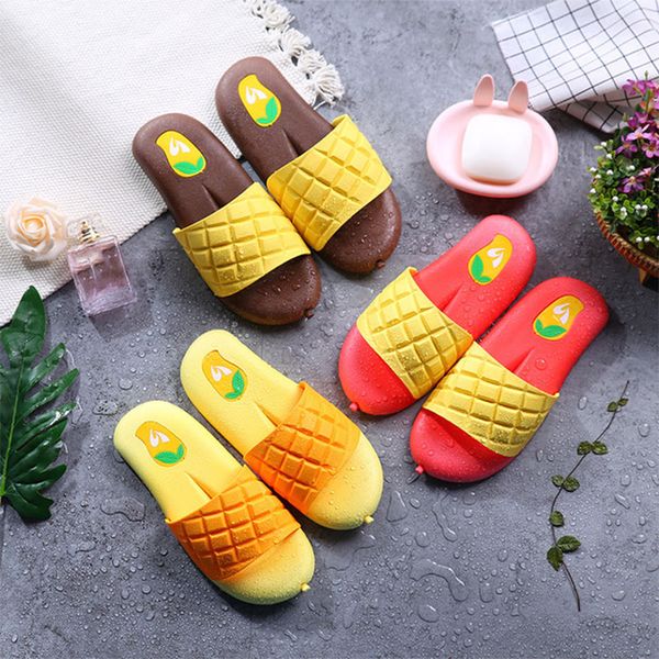 women cute fruit slippers non-slip home bathroom slides lovers plus size house slippers comfortable soft bottom indoor, Black
women cute fruit slippers non-slip home bathroom slides lovers plus size house slippers comfortable soft bottom indoor, Black