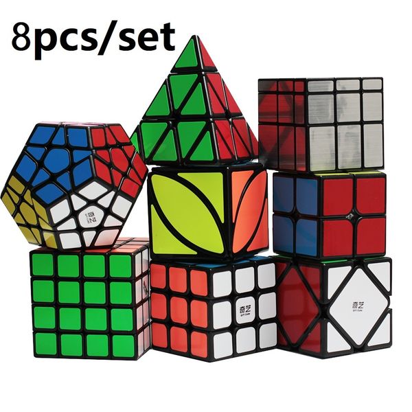 qiyi magic cube 8pcs set bundle 3x3 2x2 4x4 5x5 magic cube twist carbon fiber stickerless mini neo cube gifts for kids y200428
qiyi magic cube 8pcs set bundle 3x3 2x2 4x4 5x5 magic cube twist carbon fiber stickerless mini neo cube gifts for kids y200428