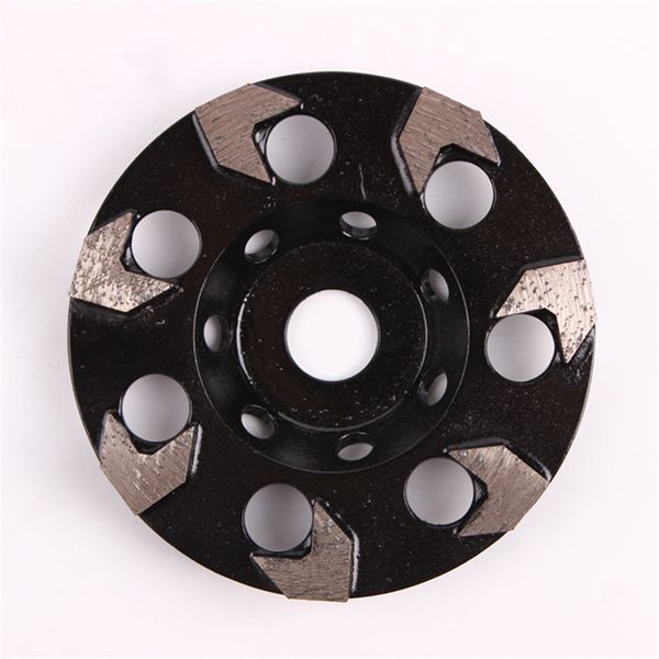 3 pieces 5 inch d125mm diamond grinding cup wheel with seven arrow segments diamond polishing pads for concrete and terrazzo floor
3 pieces 5 inch d125mm diamond grinding cup wheel with seven arrow segments diamond polishing pads for concrete and terrazzo floor
