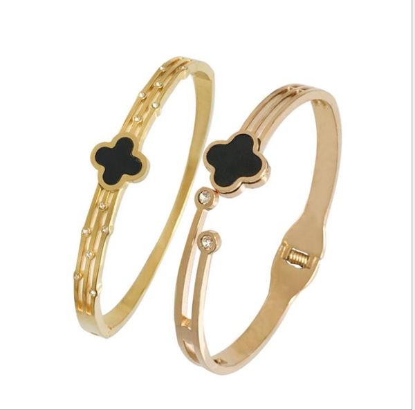 classic titanium steel bracelet fashion rose gold stainless steel bracelet women, Golden;silver
classic titanium steel bracelet fashion rose gold stainless steel bracelet women, Golden;silver