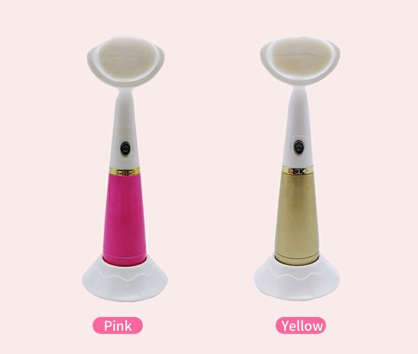Portable Mini Electrical Facial Cleansing Brush Deep Clean For Face Skin Care Soft Waterproof Electric Sonic Cleansing Facial Brush