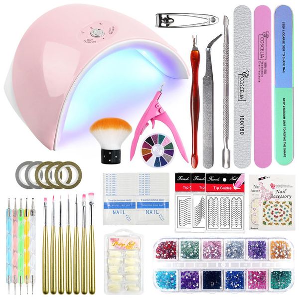 new manicure set with 36w uv led usb lamp dryer extension set for manicure tools for nail art sets nail polish gel
new manicure set with 36w uv led usb lamp dryer extension set for manicure tools for nail art sets nail polish gel