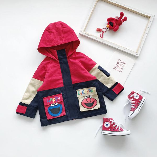 2019 autumn heavyweight cartoon girl's coat casual letter girls coat fashionable clothes, Blue;gray
2019 autumn heavyweight cartoon girl's coat casual letter girls coat fashionable clothes, Blue;gray