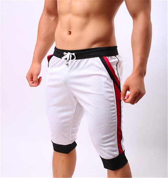 men swimwear sweatpants solid beach wear shorts men casual fashion swimming short swimsuit running gym trunks slim swim pants, White;black
men swimwear sweatpants solid beach wear shorts men casual fashion swimming short swimsuit running gym trunks slim swim pants, White;black