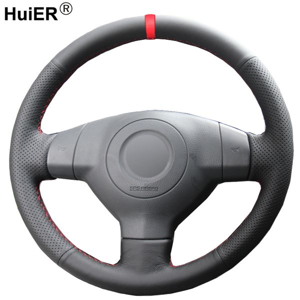 huier hand sewing car steering wheel cover red marker for sx4 alto old swift agila steering-wheel auto accessorie
huier hand sewing car steering wheel cover red marker for sx4 alto old swift agila steering-wheel auto accessorie