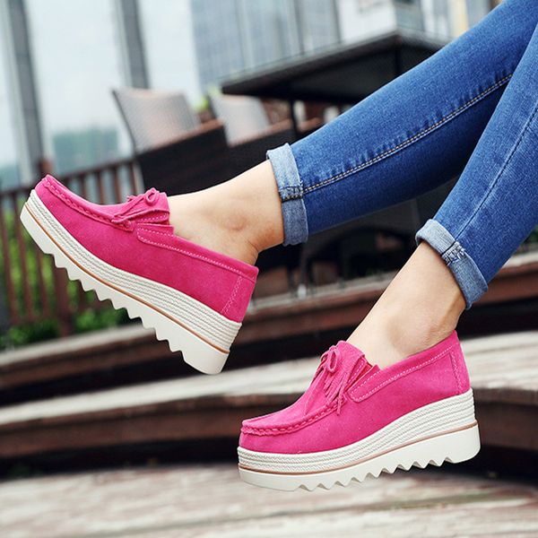 2020 spring women flats shoes platform sneakers slip on flats leather suede ladies loafers casual shoes women, Black
2020 spring women flats shoes platform sneakers slip on flats leather suede ladies loafers casual shoes women, Black