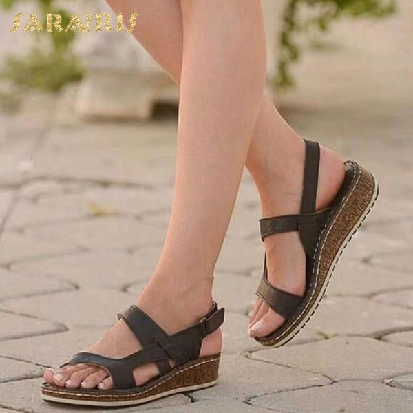sarairis 2020 wedge heels hook&loop casual shoes woman sandals female platform leisure sandals women shoes, Black
sarairis 2020 wedge heels hook&loop casual shoes woman sandals female platform leisure sandals women shoes, Black